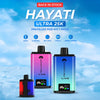 Hayati Ultra 25K vape devices with a blue sky background