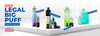 Vaping devices displayed on a white surface with promotional text about a 'New Legal Big Puff'.